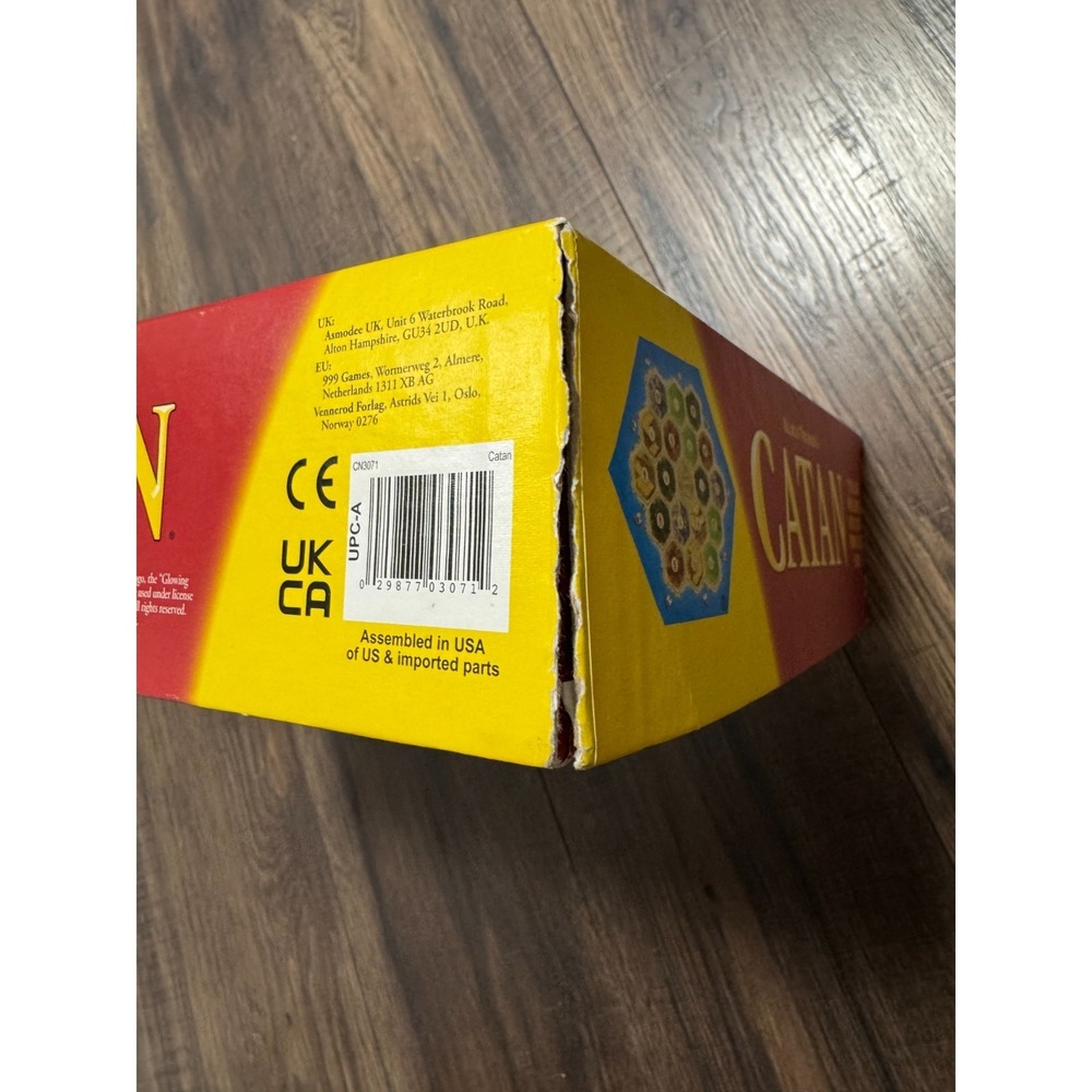 Catan Trade Build Settle Board Game 5th Edition 2021 Strategy Adventure Game - Picture 8 of 8